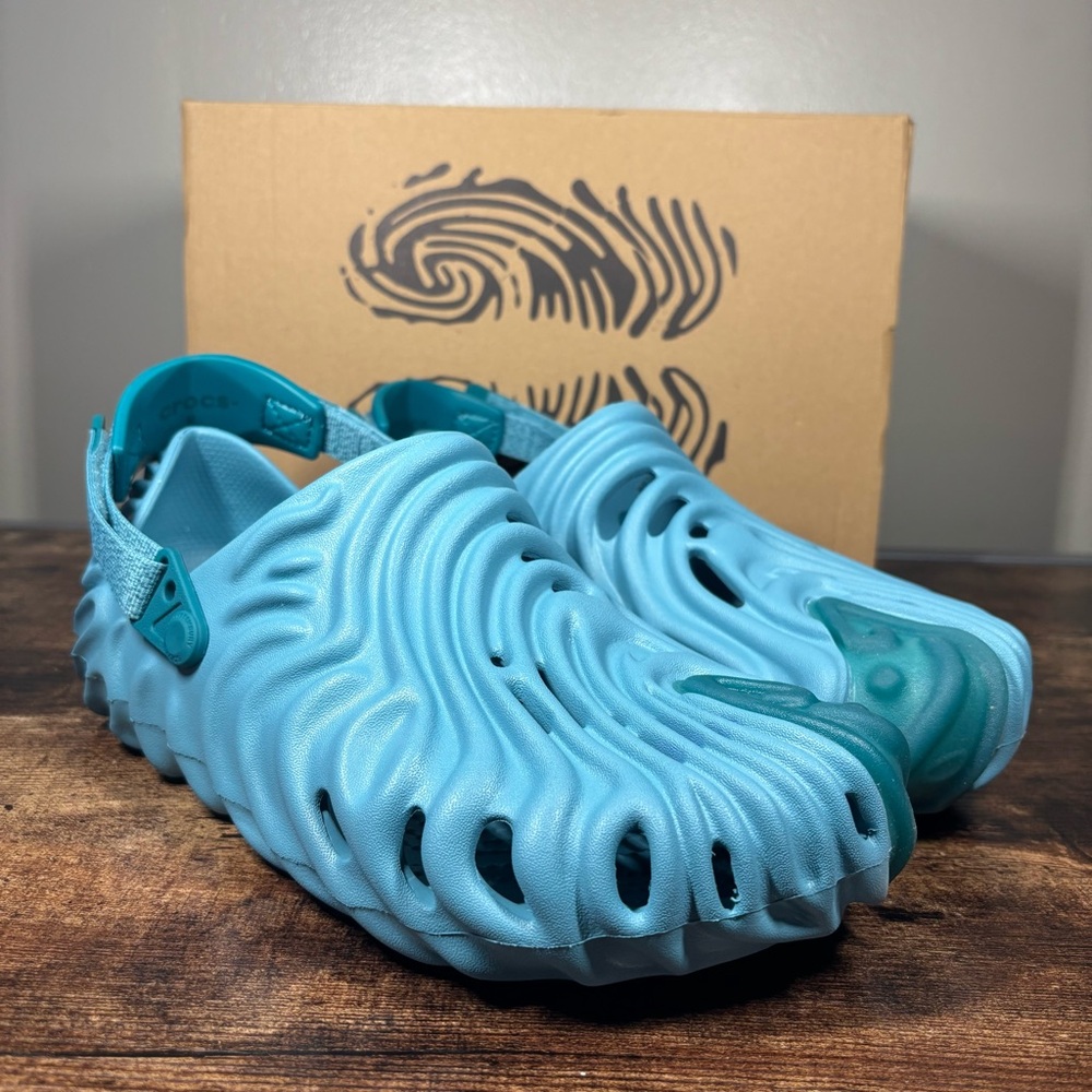 Crocs Salehe Bembury x Pollex Clog 'Blue' 207393-4ST Men’s Size 11 New